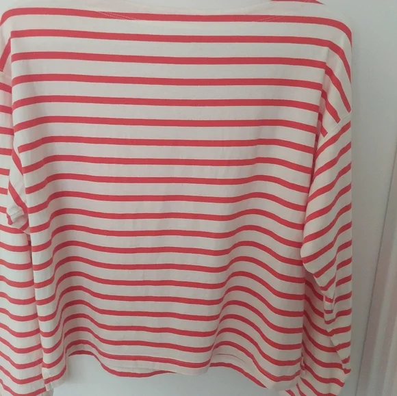 Old Navy Red and White Striped Top - Picture 3 of 5